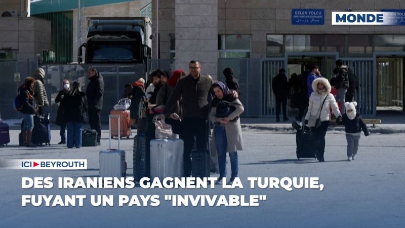 Des Iraniens gagnent la Turquie, fuyant un pays \