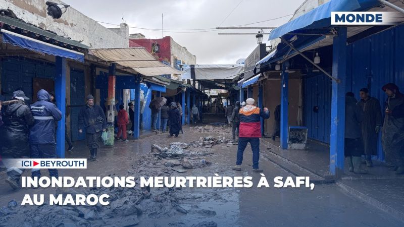 Inondations meurtrières à Safi, au Maroc
