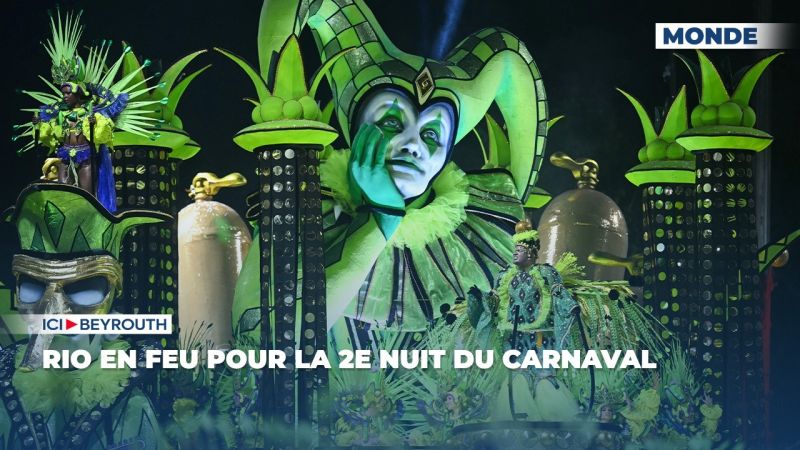 Rio en feu pour la 2e nuit du carnaval