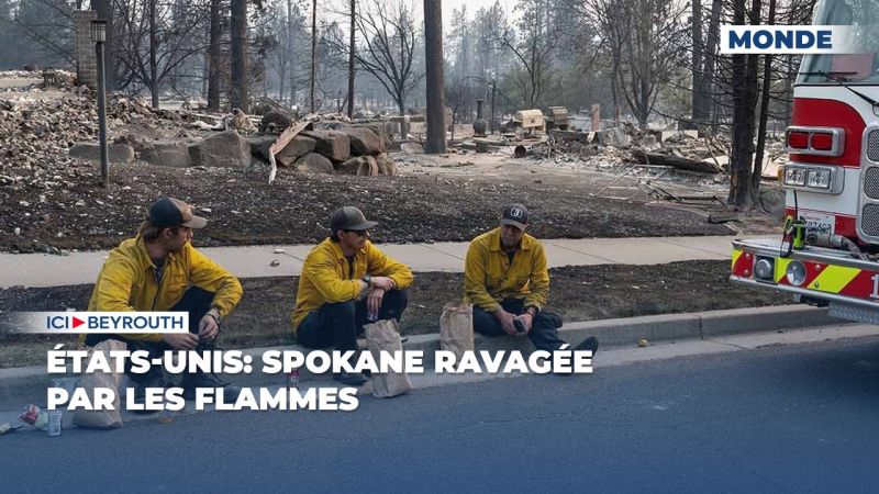 États-Unis: Spokane ravagée par les flammes
