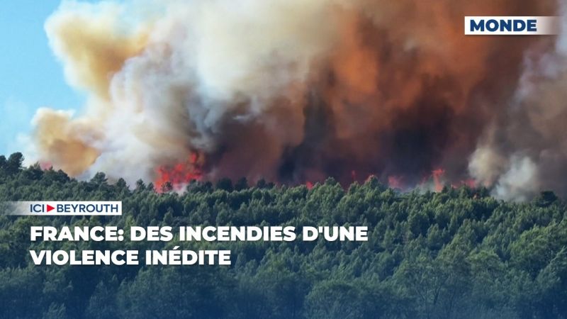 France: des incendies d'une violence inédite