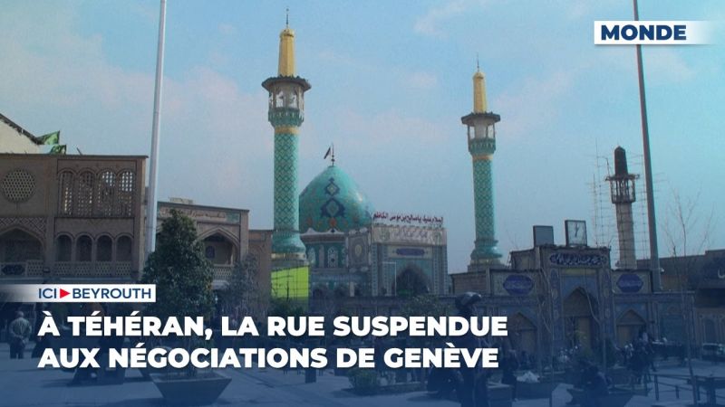 À Téhéran, la rue suspendue aux négociations de Genève