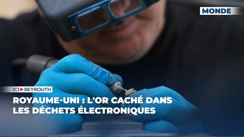 Royaume-Uni : l'or caché dans les déchets électroniques
