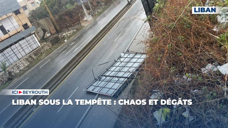 Liban sous la tempête : chaos et dégâts