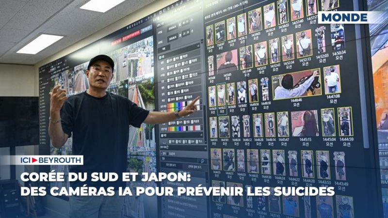 Corée du Sud et Japon: des caméras IA pour prévenir les suicides