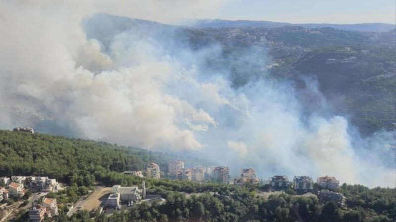 Des incendies signalés dans plusieurs régions du Liban