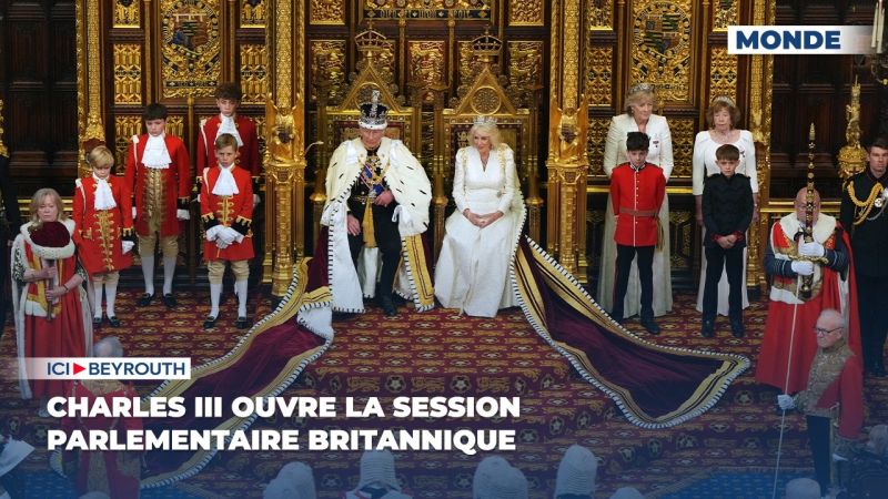 Charles III ouvre officiellement la nouvelle session parlementaire britannique