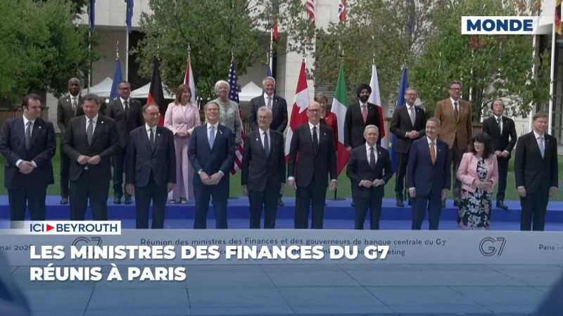 Les ministres des Finances du G7 réunis à Paris