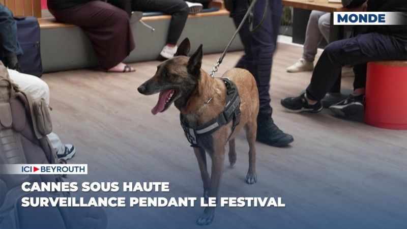 Cannes sous haute surveillance pendant le festival