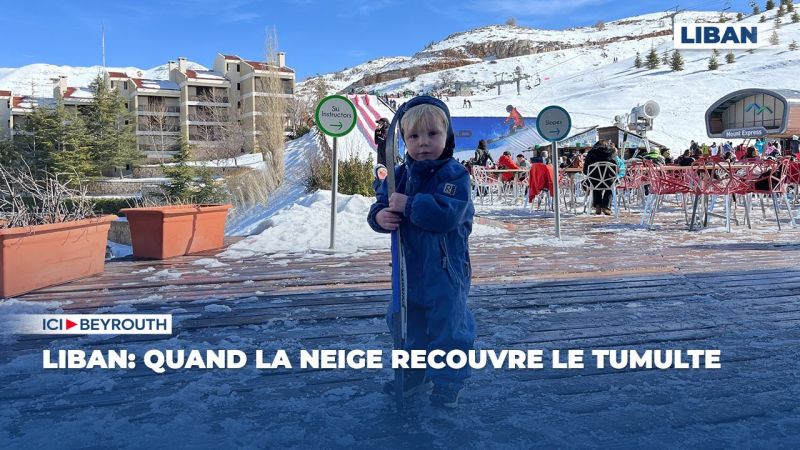 Liban: Quand la neige recouvre le tumulte