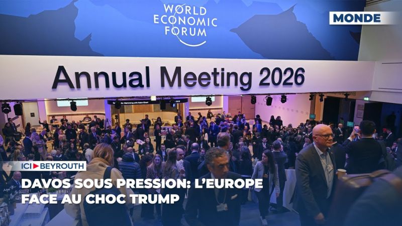 Davos sous pression: l’Europe face au choc Trump