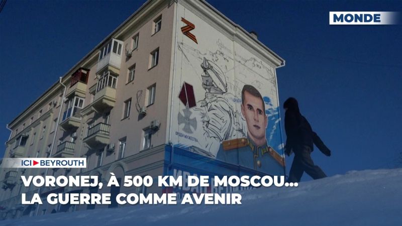 Voronej, à 500 km de Moscou… la guerre comme avenir