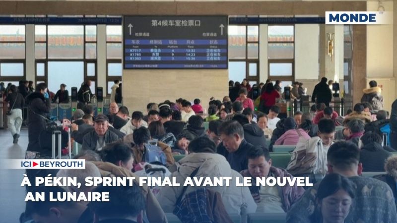 À Pékin, sprint final avant le Nouvel An lunaire 