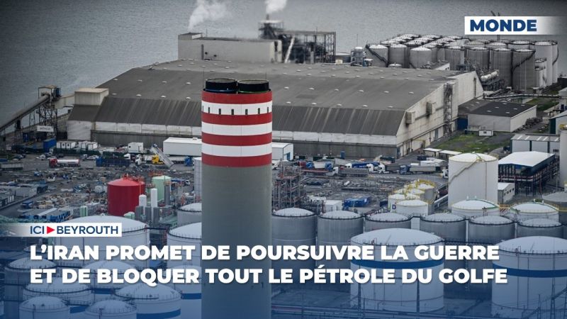 L’Iran promet de poursuivre la guerre et de bloquer tout le pétrole du Golfe