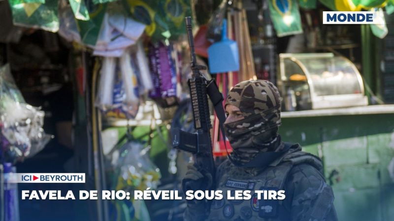 Favela de Rio: réveil sous les tirs