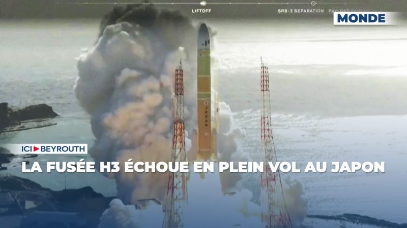 La fusée H3 échoue en plein vol au Japon