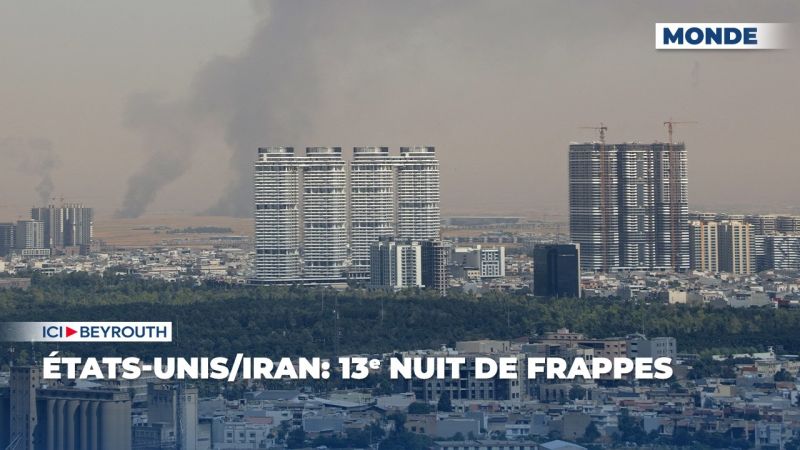 États-Unis/Iran: 13ᵉ nuit de frappes