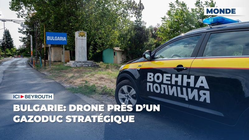 Bulgarie: Drone près d’un gazoduc stratégique