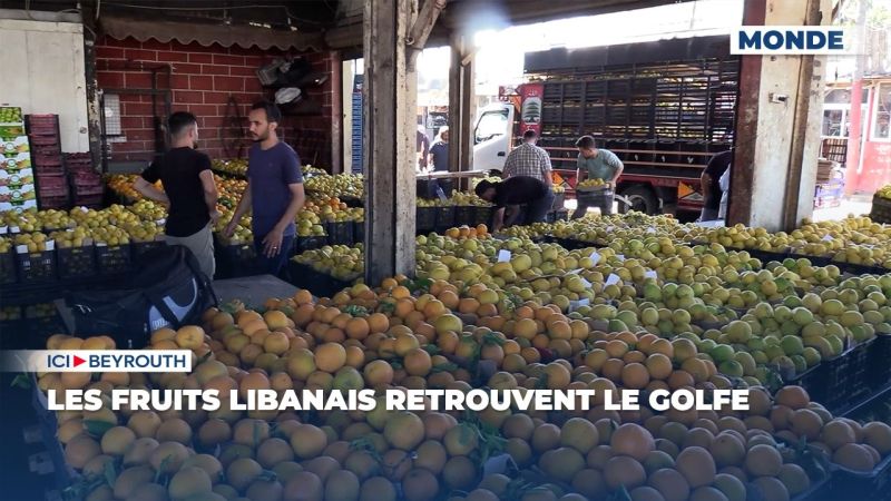 Les fruits libanais retrouvent le Golfe