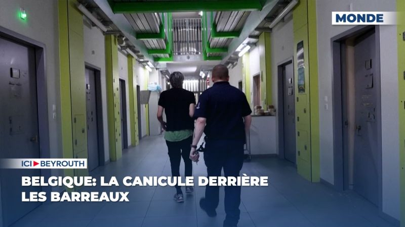 Belgique: la canicule derrière les barreaux