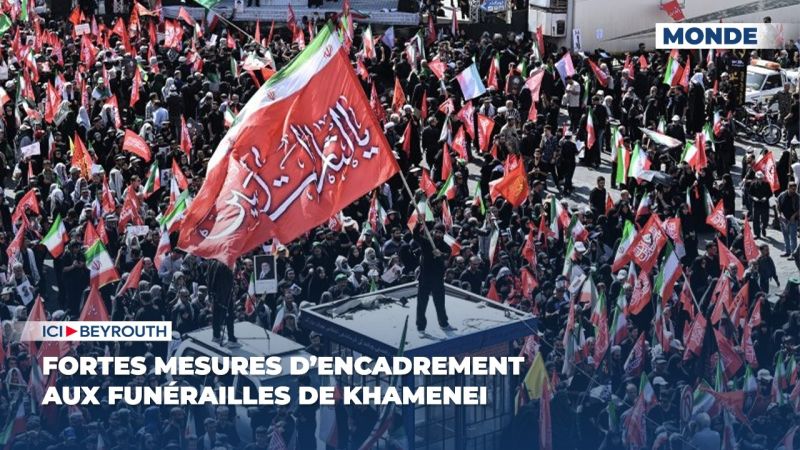 Fortes mesures d’encadrement aux funérailles de Khamenei
