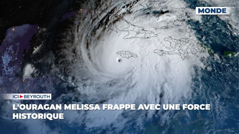 L'ouragan Melissa frappe avec une force historique