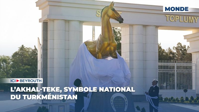 L’akhal-teke, symbole national du Turkménistan