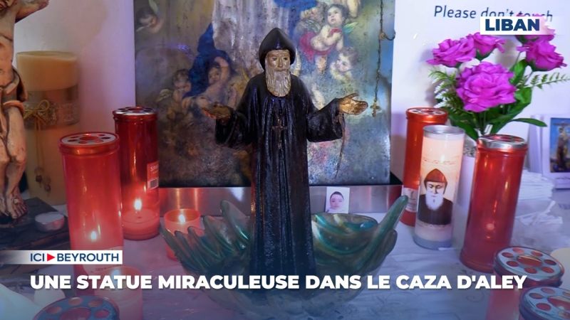 Une statue miraculeuse dans le caza d'Aley